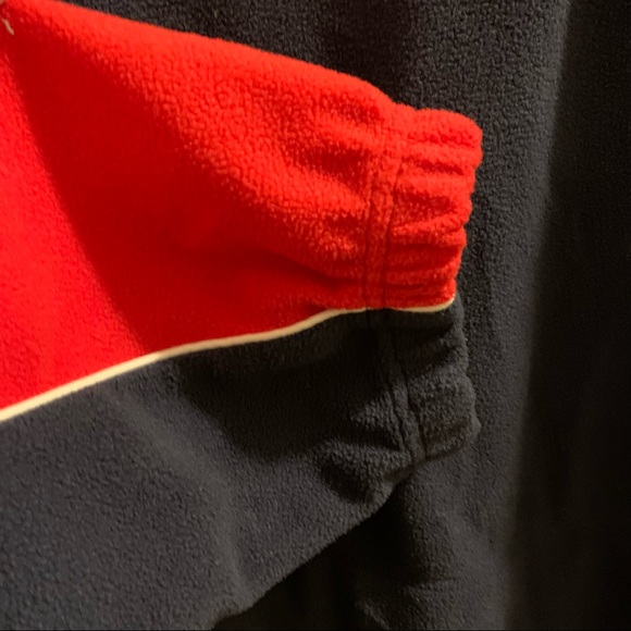 NFL Patriots fleece zipper pull over plus size 4X - Picture 5 of 12